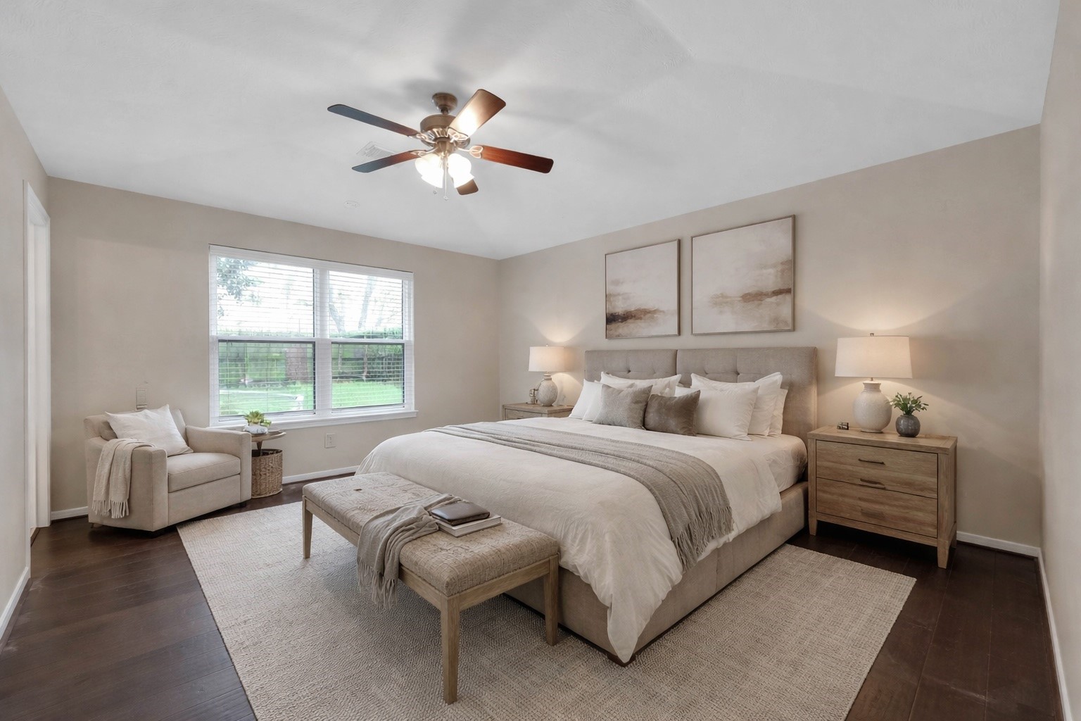 24011 Pinecreek Point Spring, TX 77373 - Photo 12 of 27 virtually staged photo - primary space