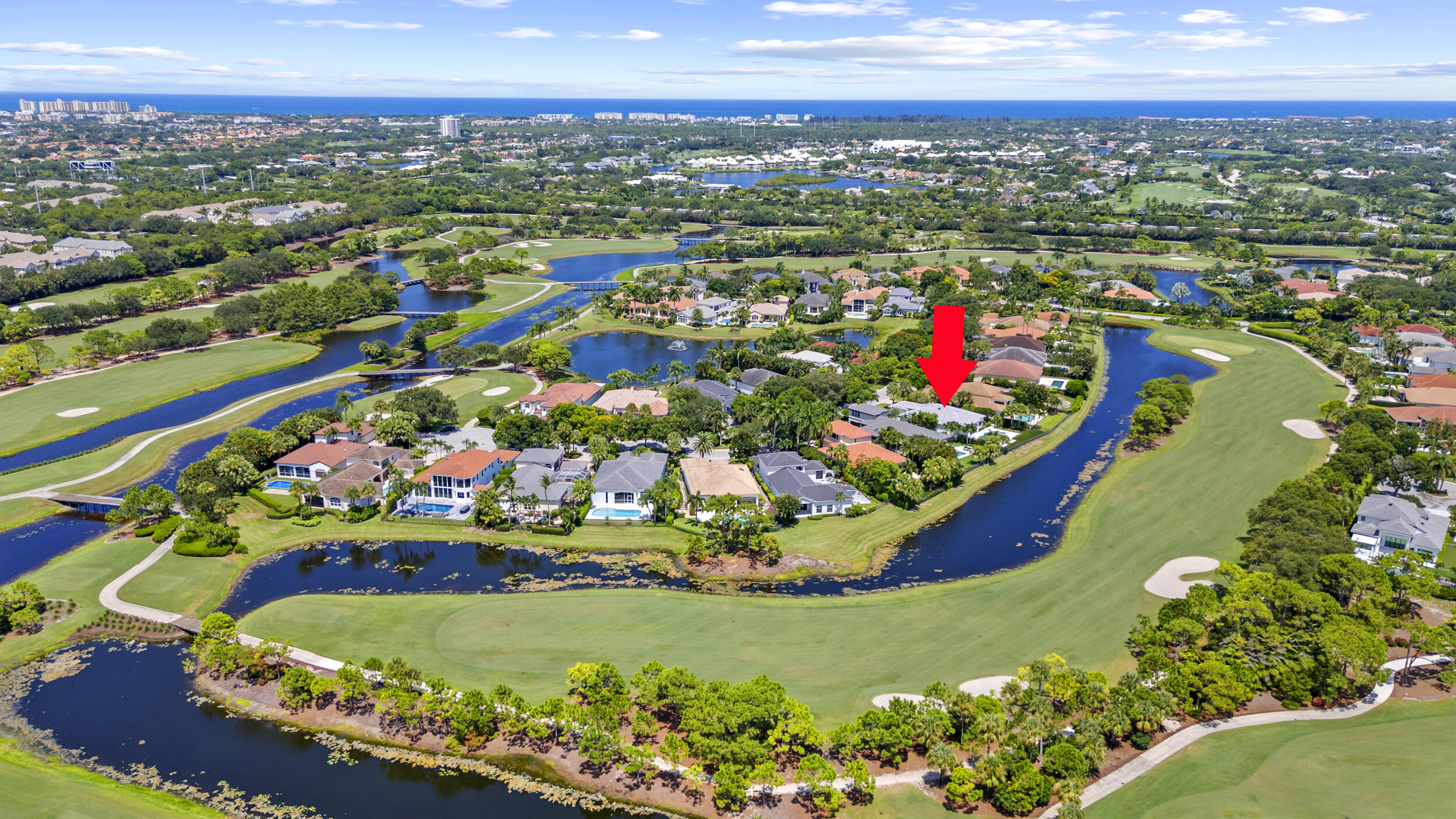 118 North Village Way Jupiter, FL 33458 - Photo 26 of 28 a view of a city and mountains in a park