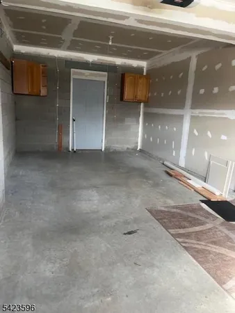 a view of a car garage door