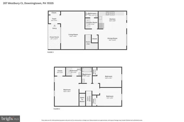$325,000 | 207 Westbury Court, Unit 122, Downingtown, PA 19335