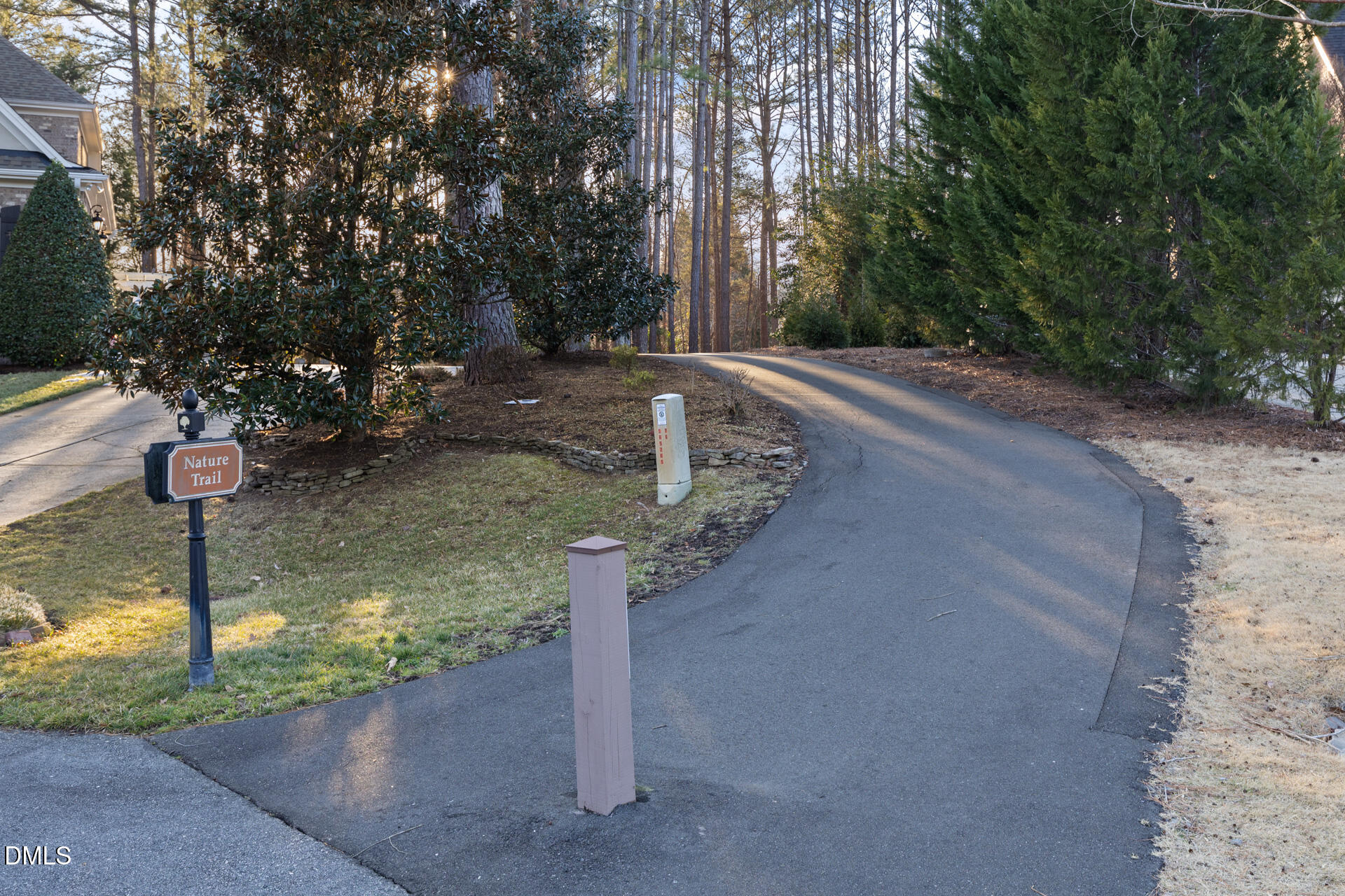112 Winding Ridge Road Durham, NC 27713 - Photo 73 of 84 a view of a street with large trees