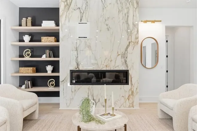 a close view of sink