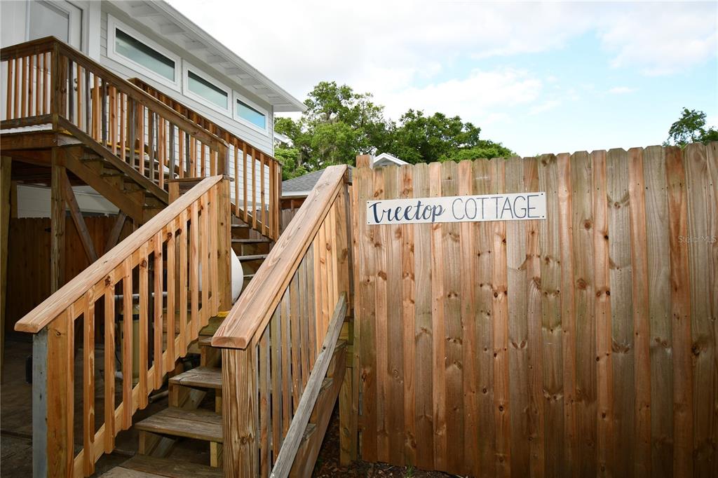1245 Alexander Street Mount Dora, FL 32757 - Photo 35 of 55 a view of wooden balcony