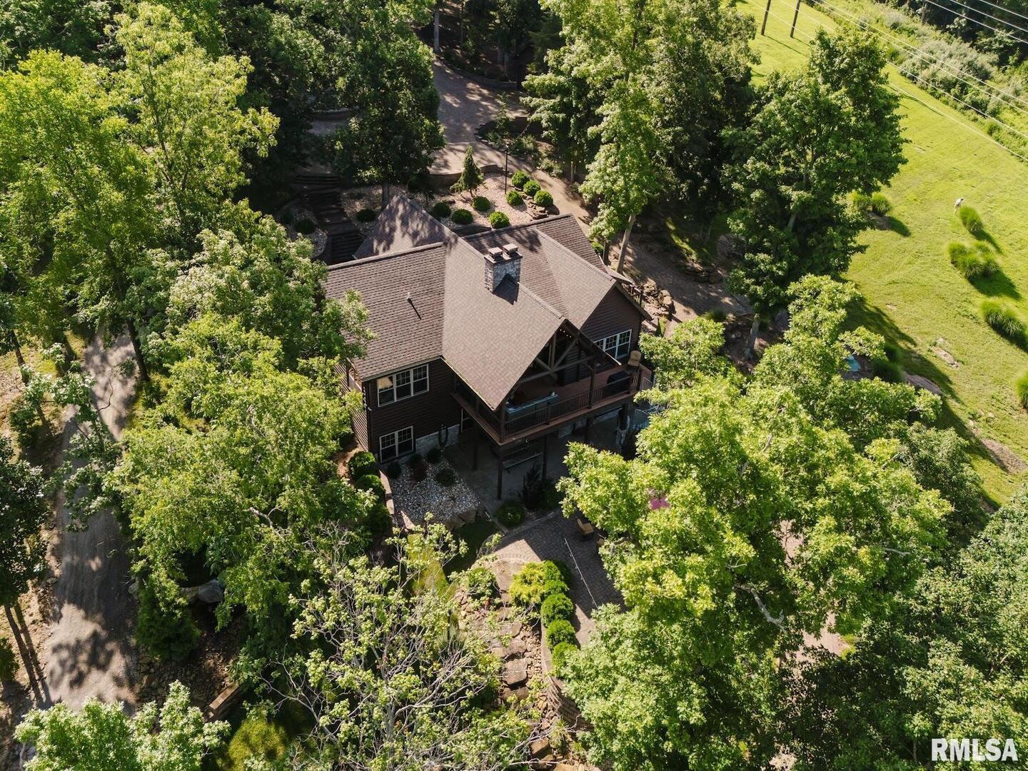 3525 Parrish Ridge Lane Goreville, IL 62939 - Photo 84 of 86 a view of a house with a tree