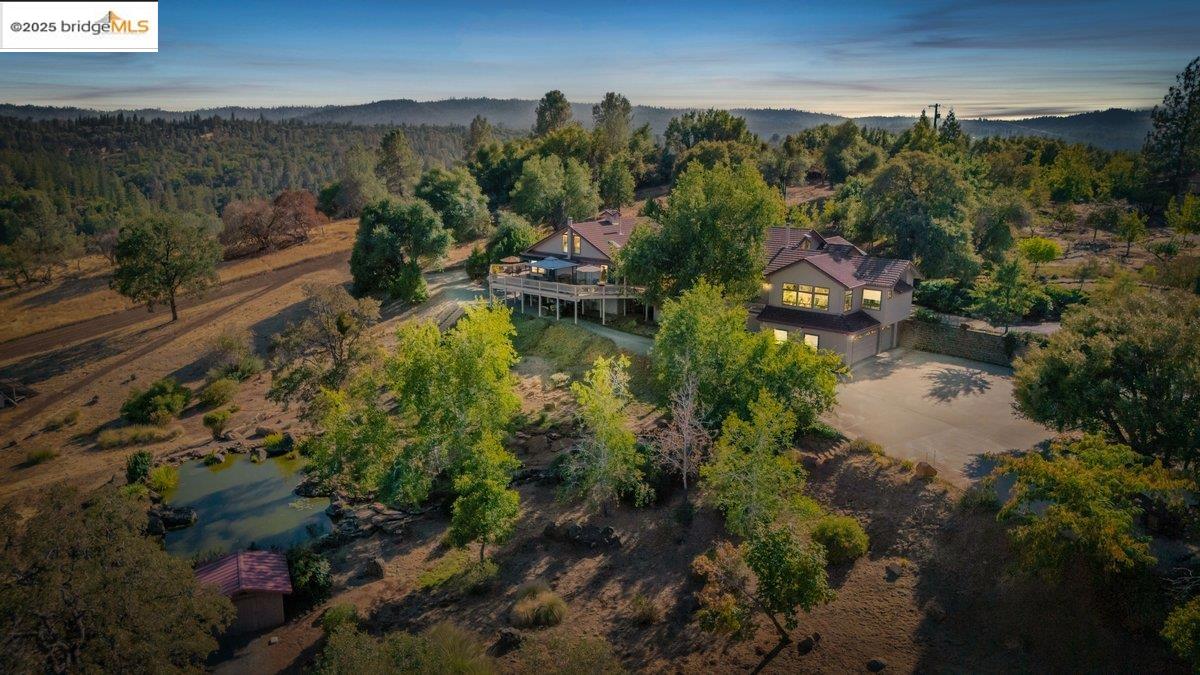 13700 Clements Road Groveland, CA 95321 - Photo 92 of 93 Aerial overview of property's location featuring a forest