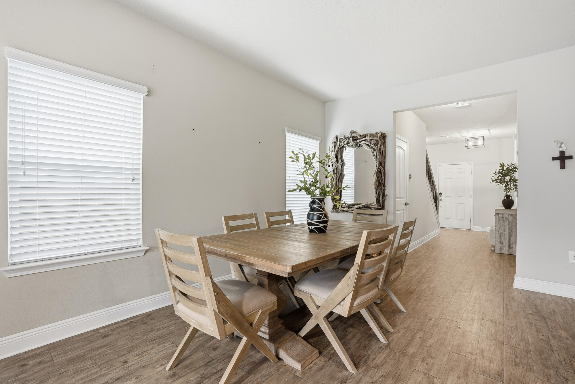 88 Marsh Landing South Freeport, FL 32439 - Photo 14 of 48 a view of a dining room with furniture and wooden floor