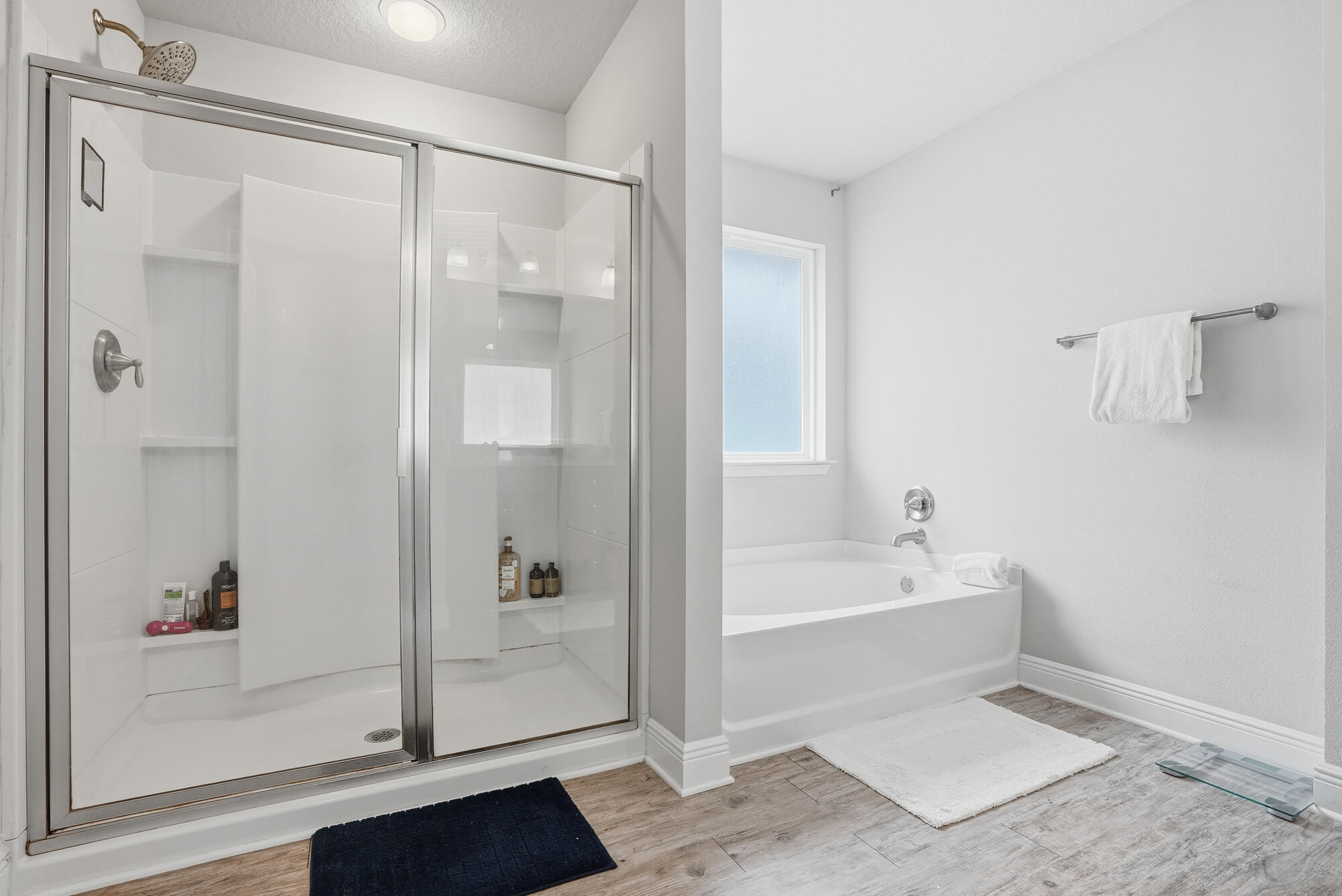 88 Marsh Landing South Freeport, FL 32439 - Photo 30 of 48 a bathroom with a bathtub shower and toilet