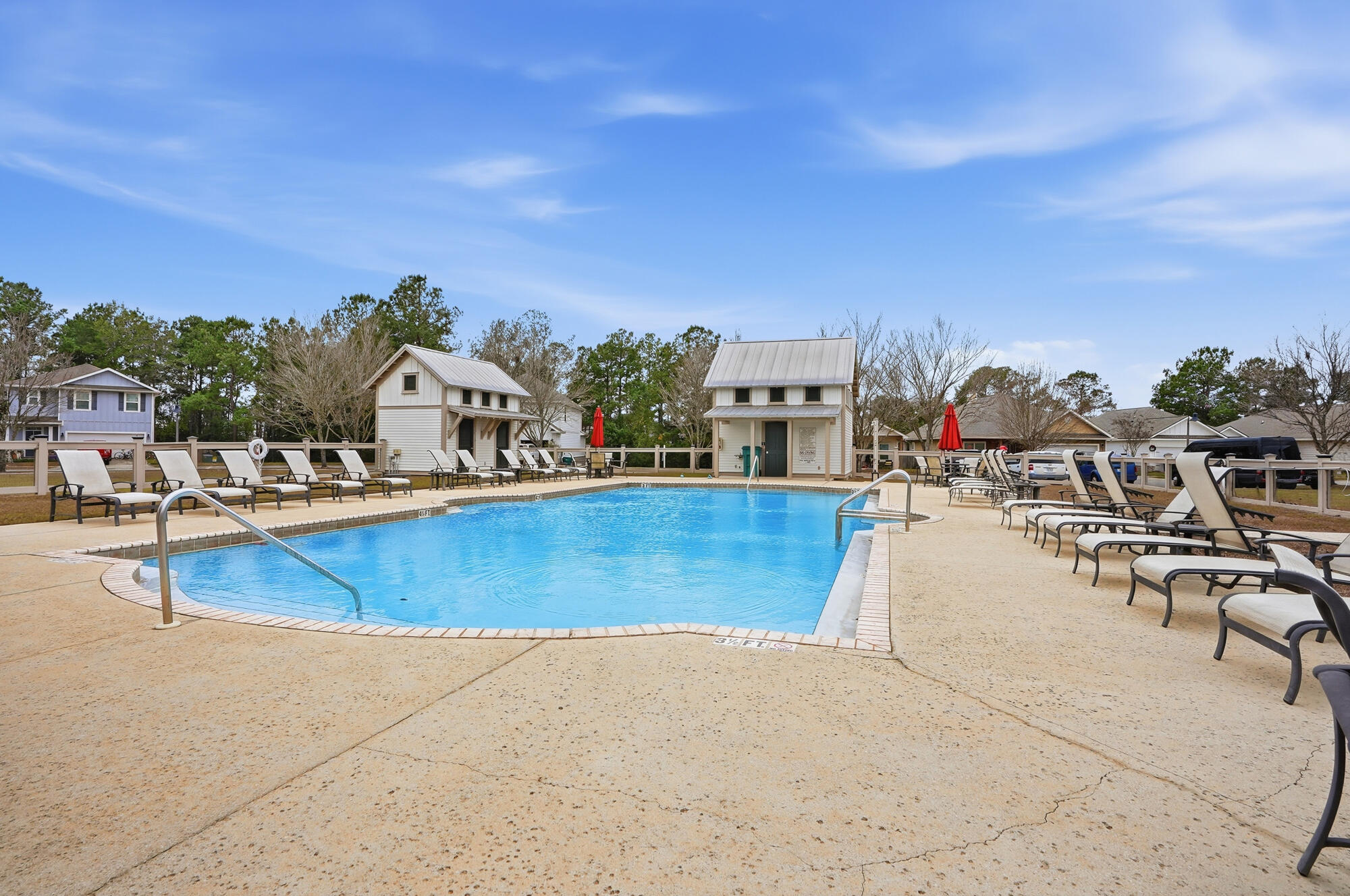 88 Marsh Landing South Freeport, FL 32439 - Photo 4 of 48 a view of a swimming pool with outdoor seating