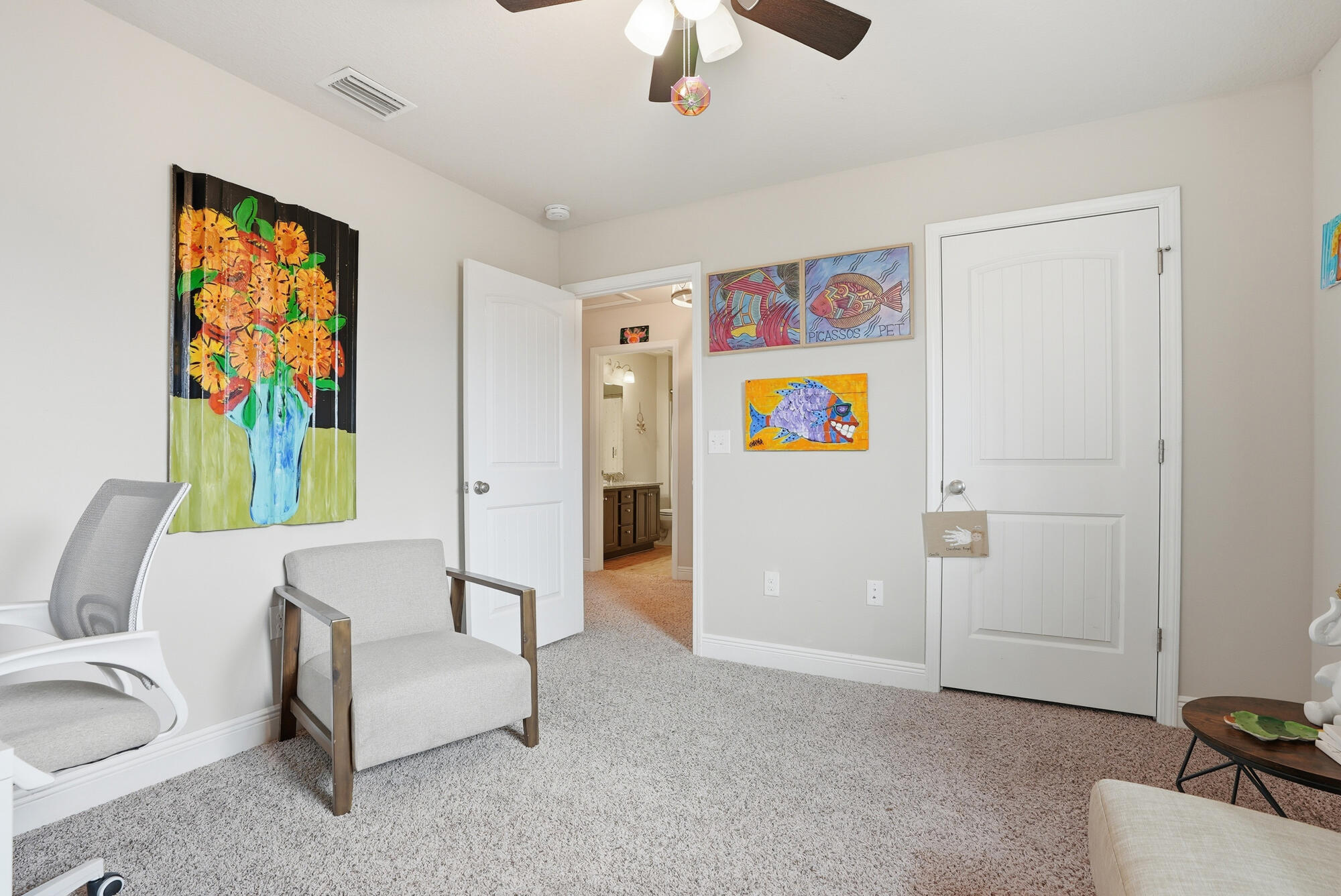88 Marsh Landing South Freeport, FL 32439 - Photo 42 of 48 a living room with furniture and a flat screen tv