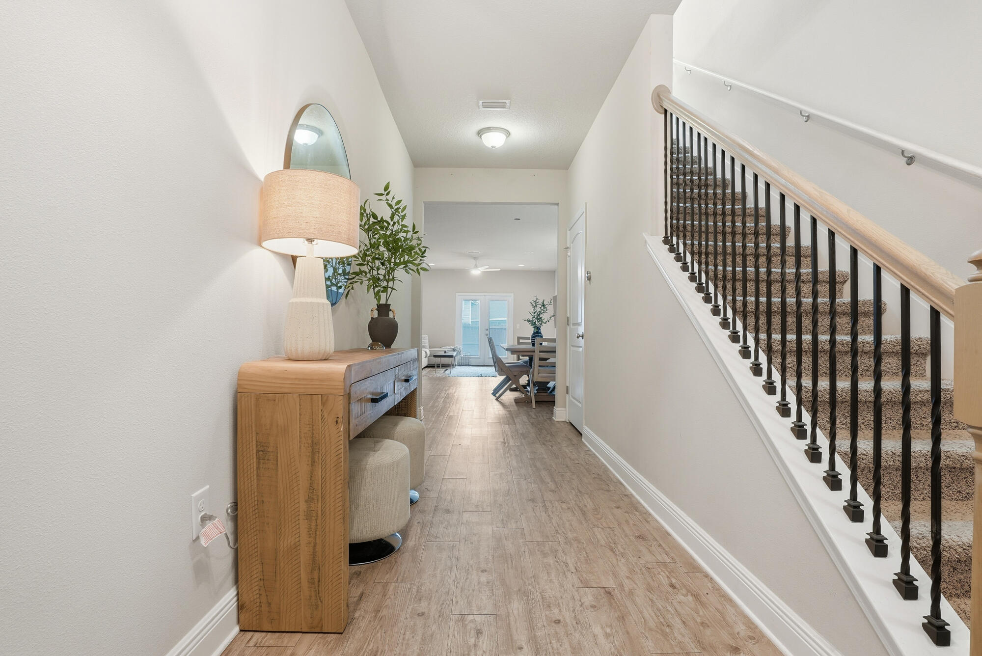 88 Marsh Landing South Freeport, FL 32439 - Photo 8 of 48 a view of entryway and hall with wooden floor