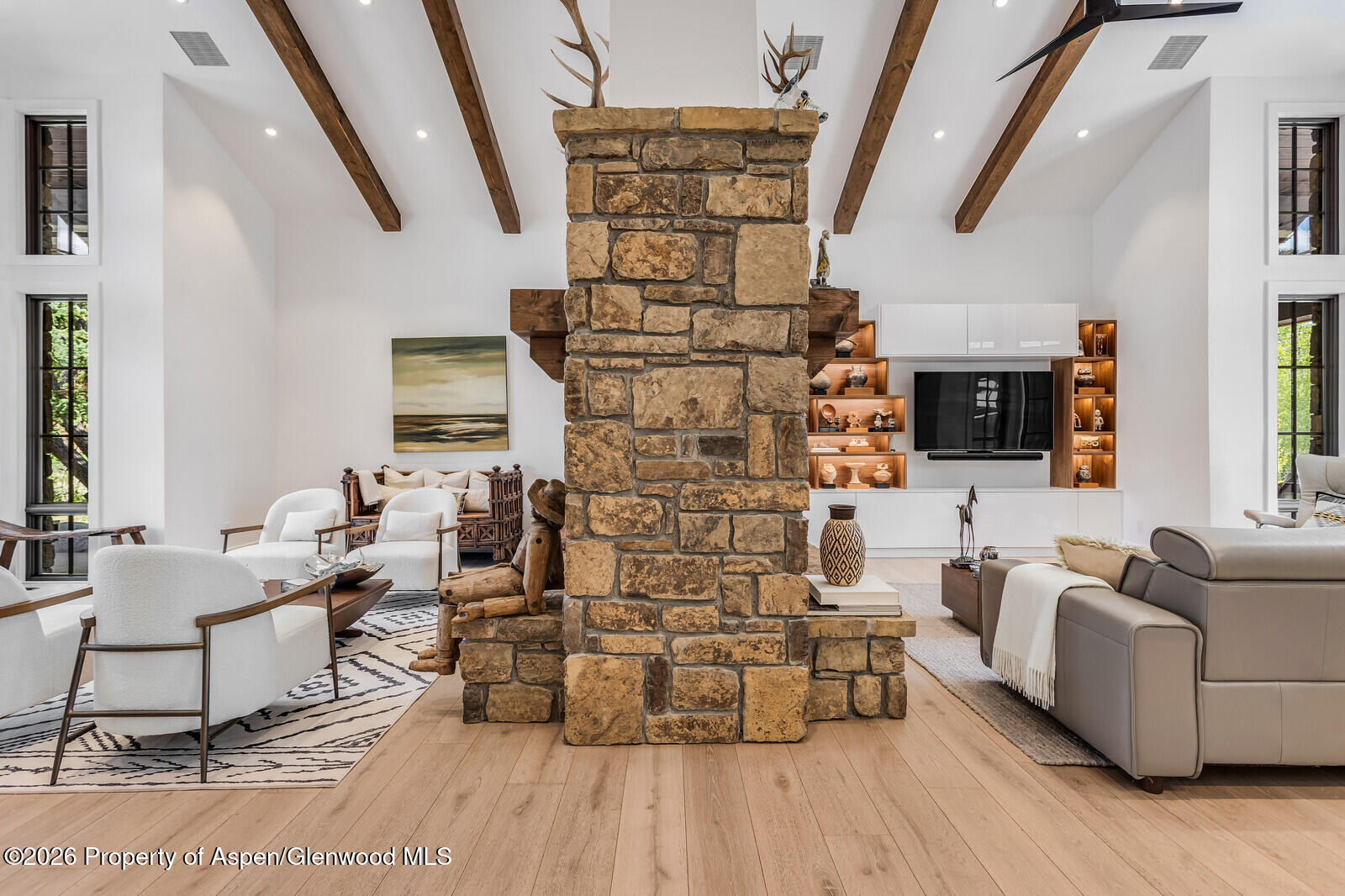 38 Diamond A Ranch Road Carbondale, CO 81623 - Photo 102 of 158 Great Room and Living and Dining Room,