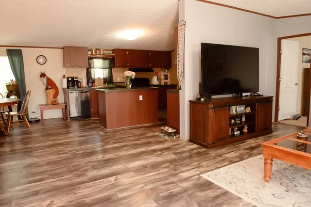 a view of a living room