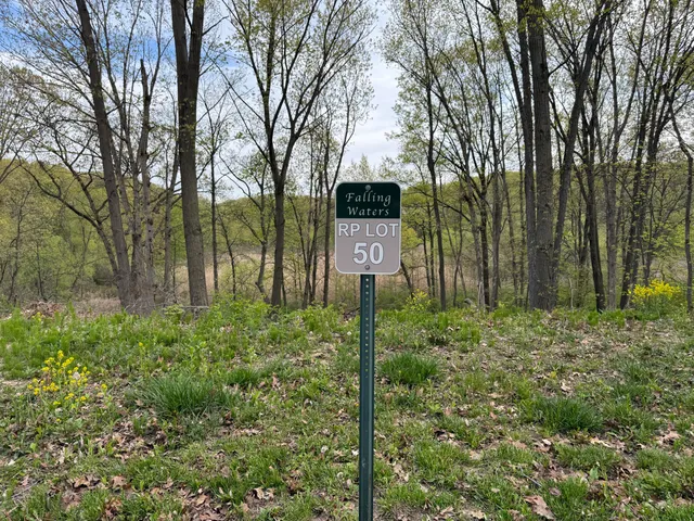 a green field with lots of trees