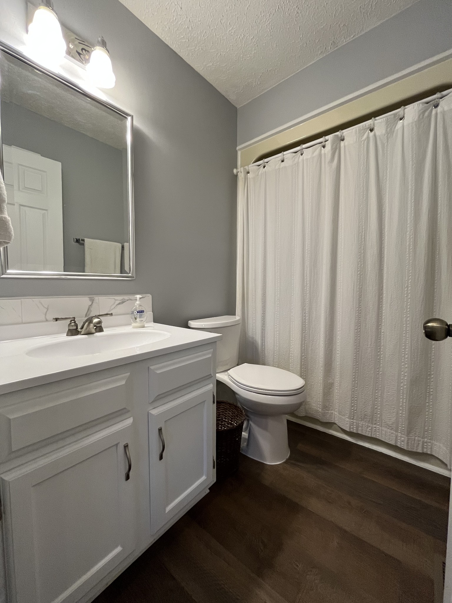 2741 Gideon Road Greenbrier, TN 37073 - Photo 5 of 12 a bathroom with a toilet a sink and a mirror