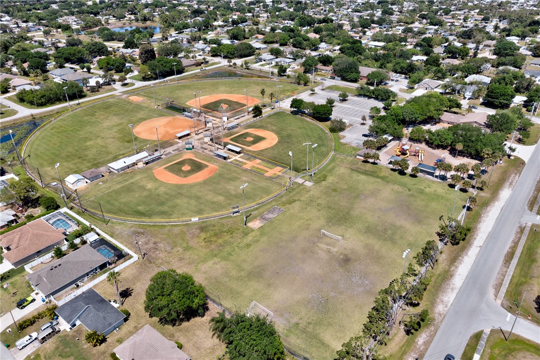 1055 Barber Street Sebastian, FL 32958 - Photo 9 of 18 an aerial view of a residential houses with outdoor space