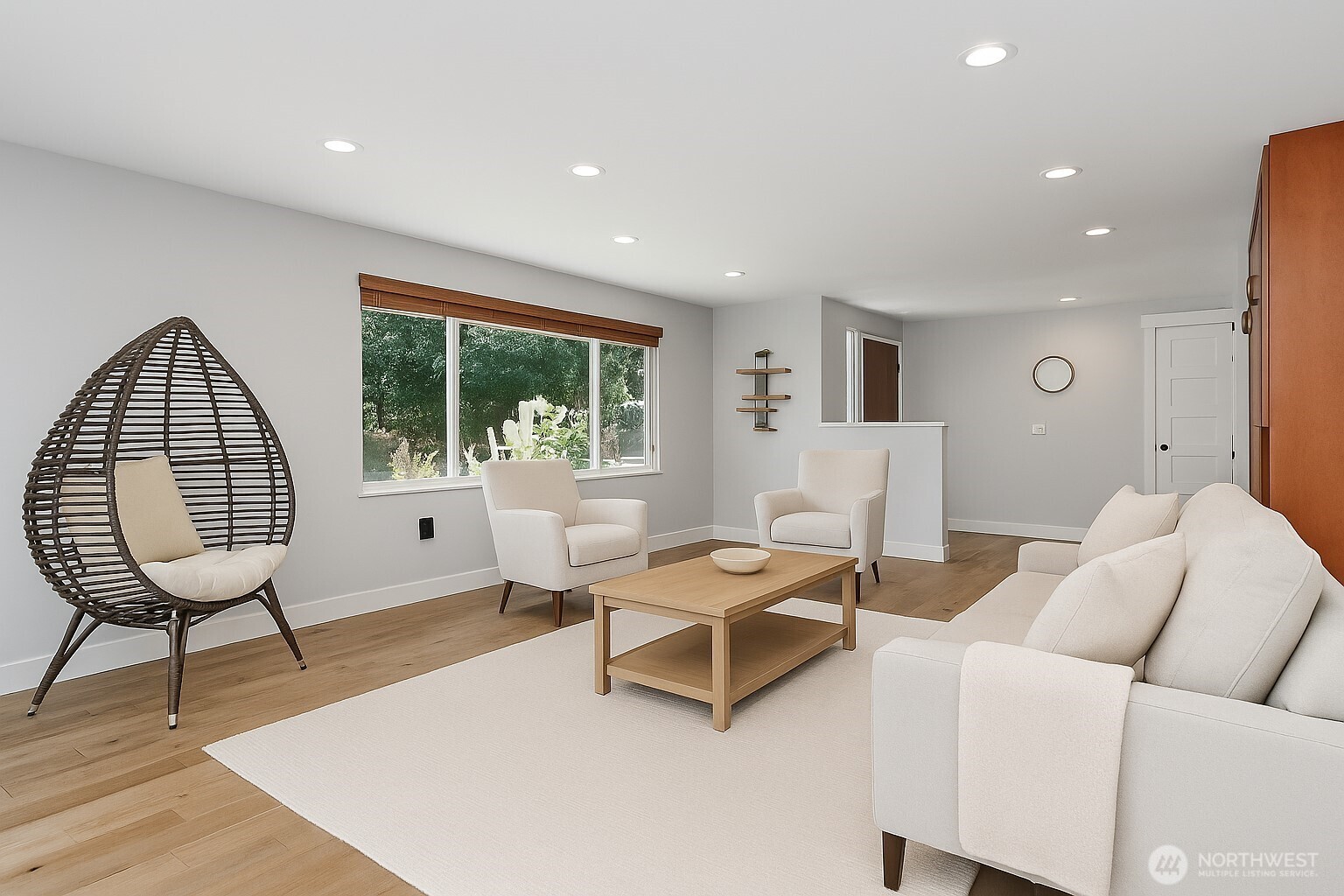 10414 Southwest 110th Street Vashon, WA 98070 - Photo 4 of 37 a living room with furniture and a window