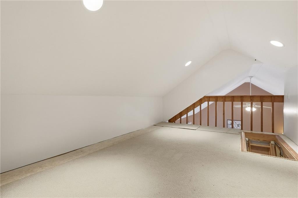 327 Sugar Run Road Waynesburg, PA 15370 - Photo 16 of 29 a view of a hallway with a stairs