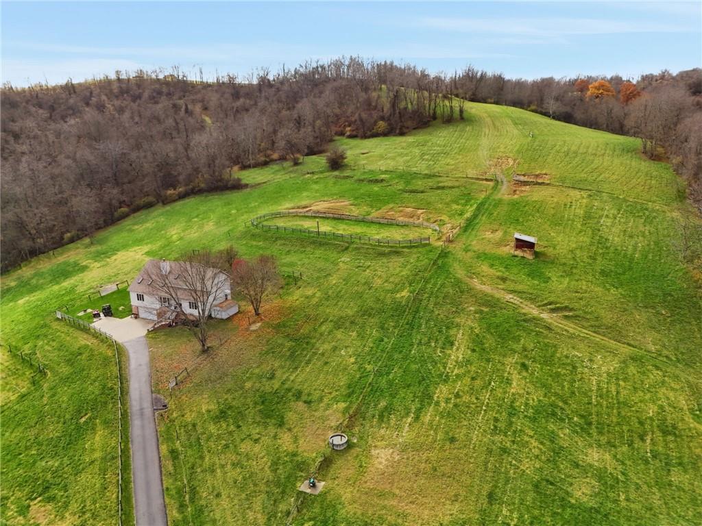 327 Sugar Run Road Waynesburg, PA 15370 - Photo 3 of 29 a view of a big yard