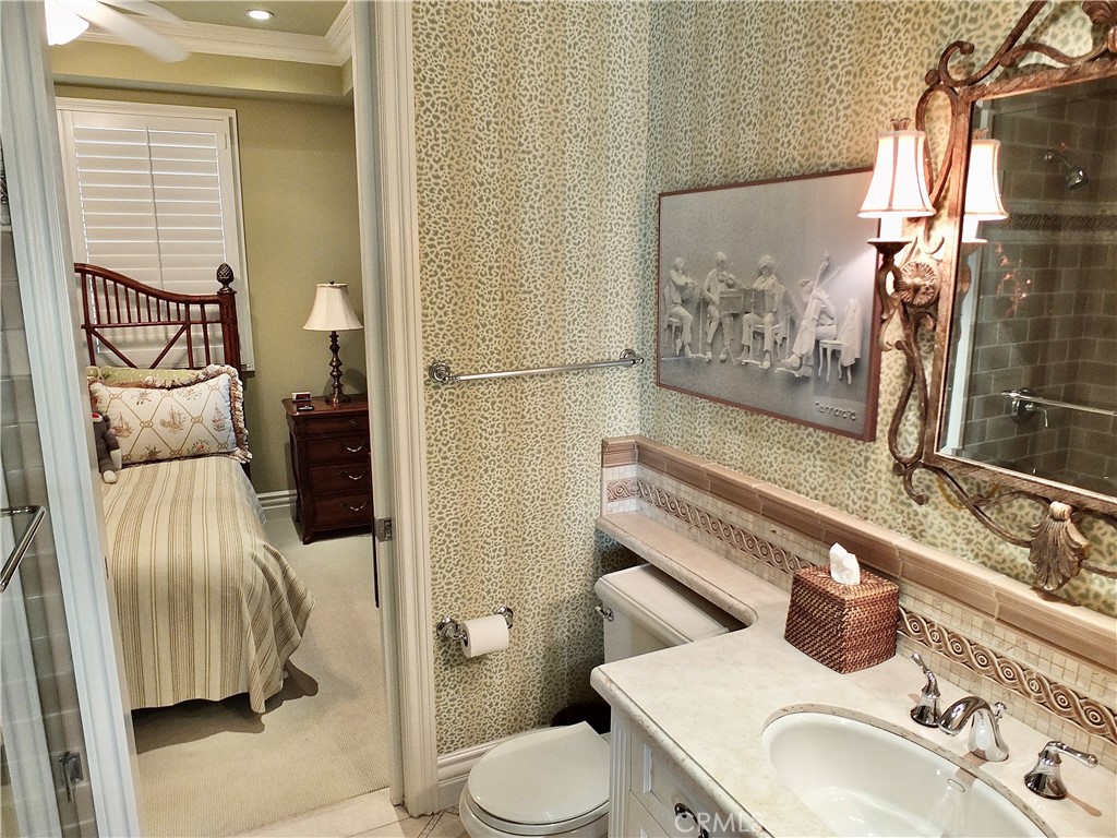 1700 Bluff Place, Unit 1 Long Beach, CA 90802 - Photo 31 of 45 a bathroom with a sink toilet and shower