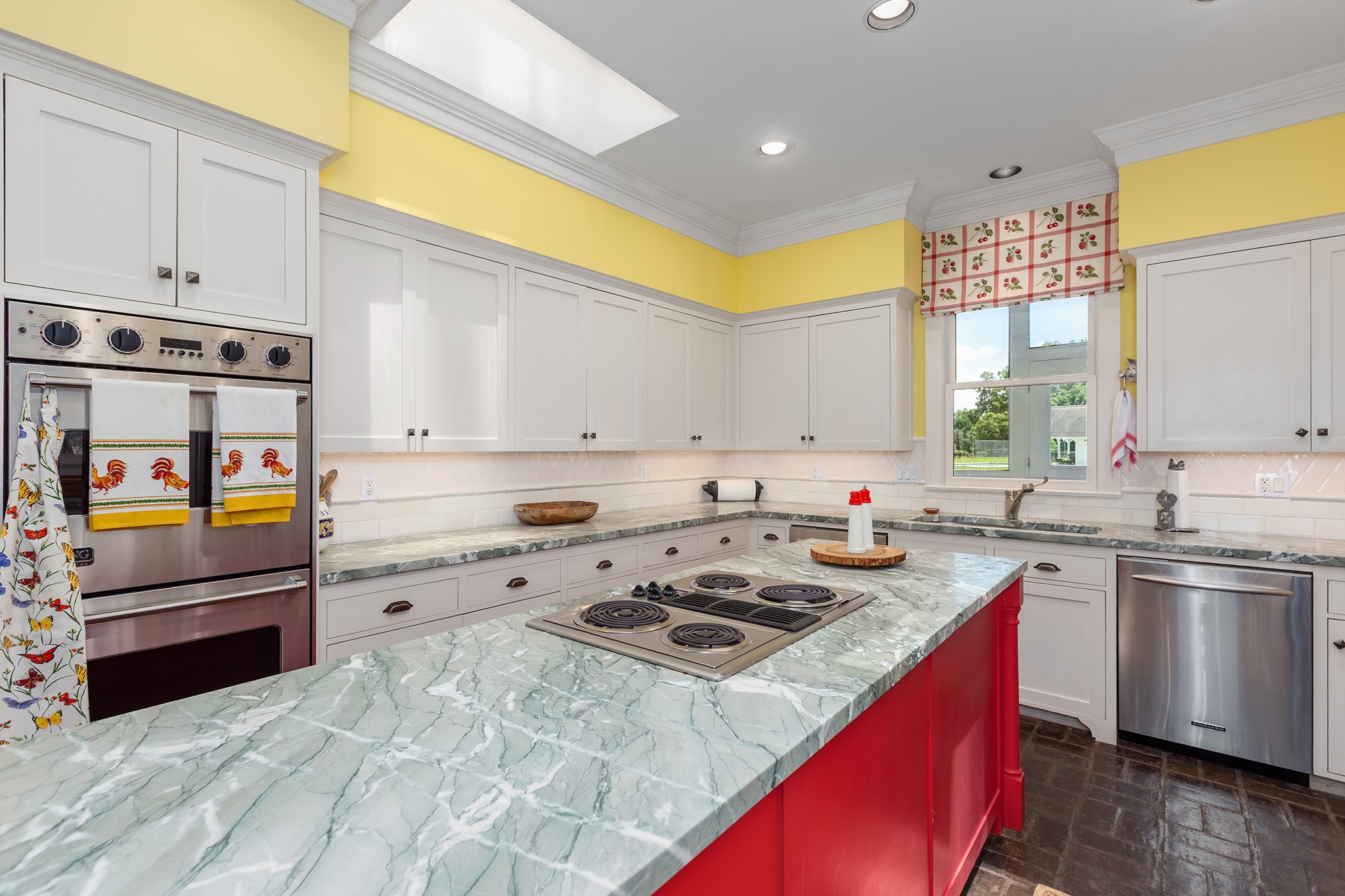 2908 Robichaux Road Pattison, TX 77423 - Photo 19 of 50 a kitchen with a stove a sink and a refrigerator