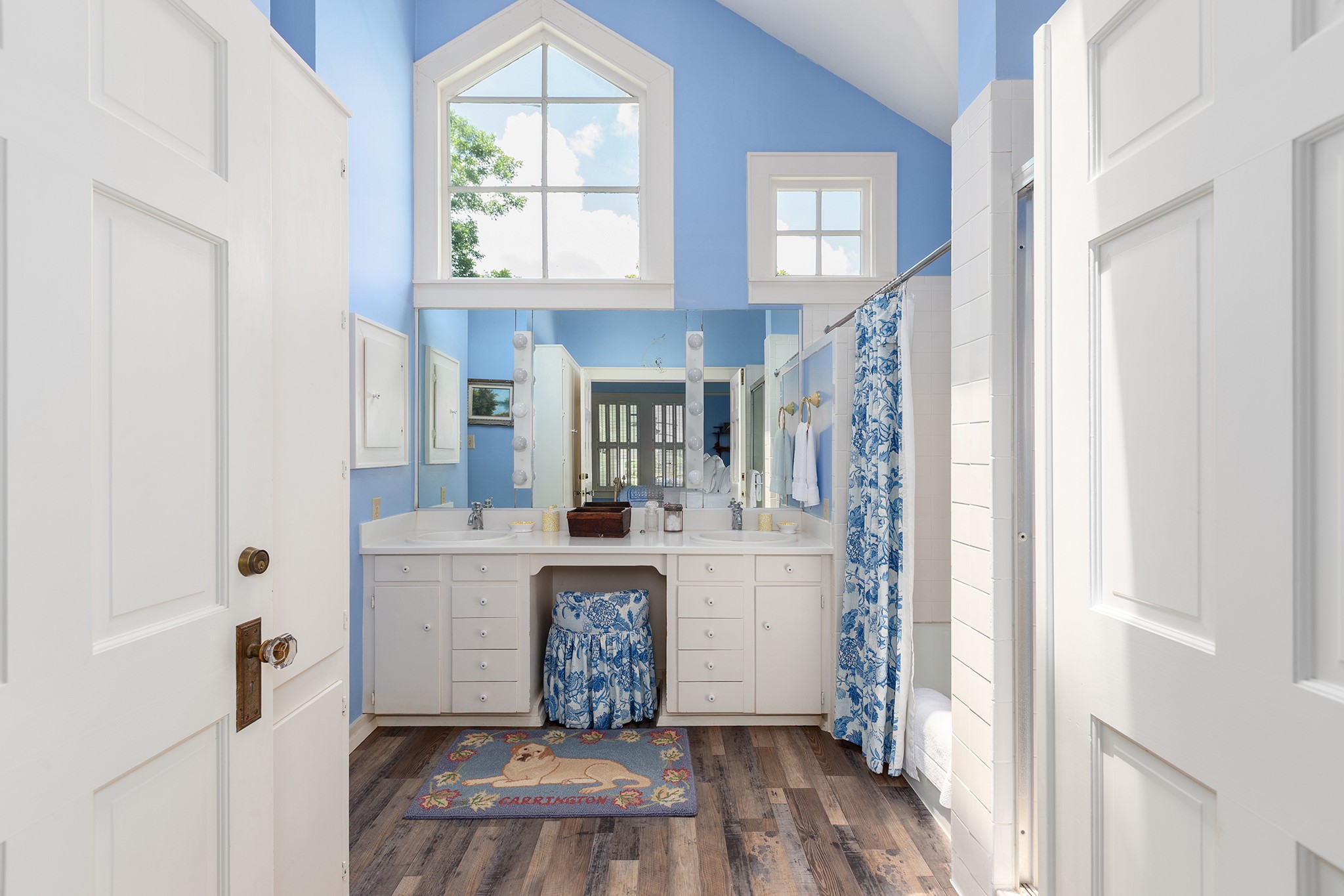 2908 Robichaux Road Pattison, TX 77423 - Photo 30 of 50 a white kitchen with a stove a refrigerator and a window