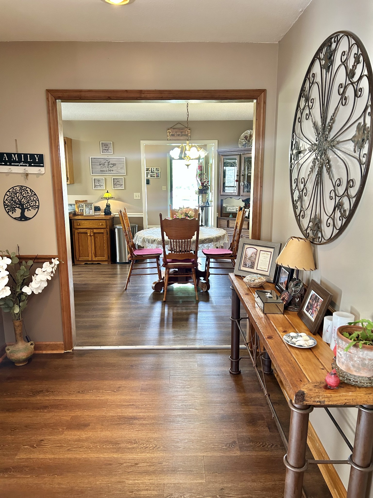 1306 McMahan Street Manchester, TN 37355 - Photo 12 of 48 a living room with furniture and wooden floor