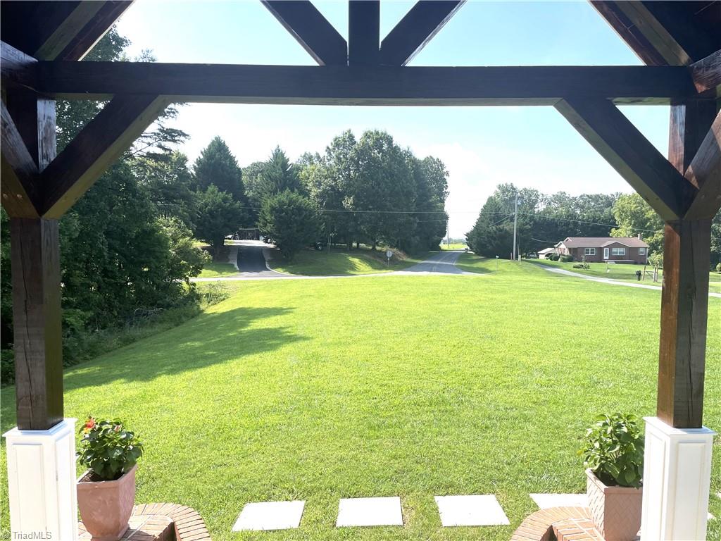 499 Mount Herman Church Road Mount Airy, NC 27030 - Photo 3 of 50 front porch looking out