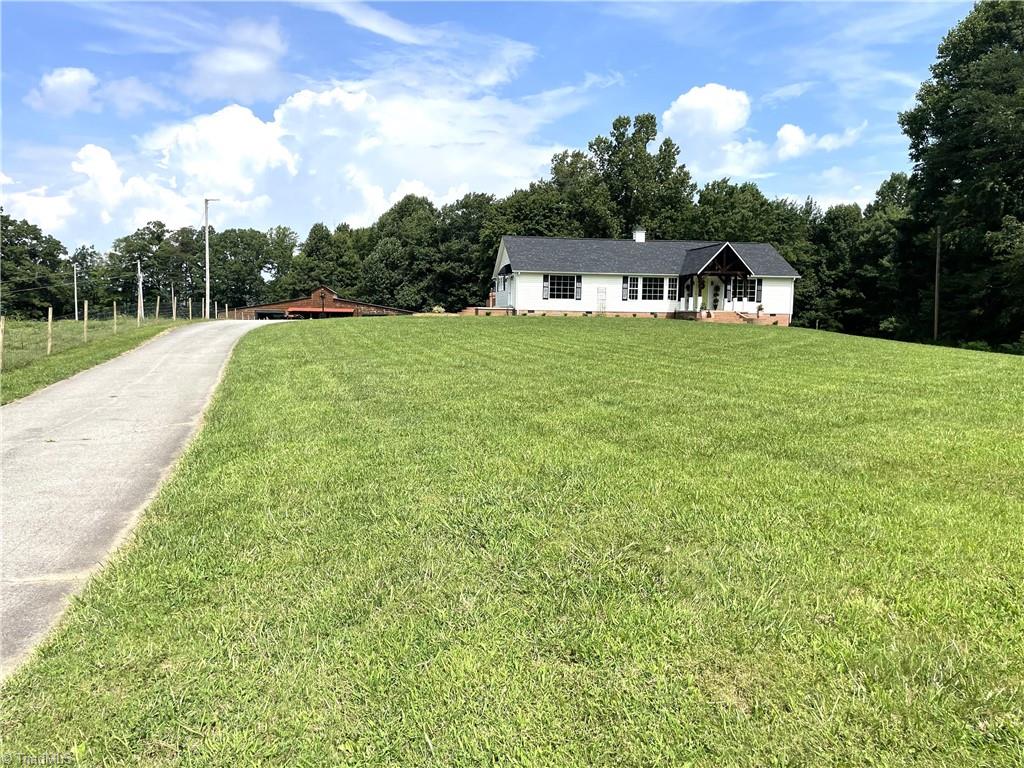 499 Mount Herman Church Road Mount Airy, NC 27030 - Photo 5 of 50 front yard looking at house