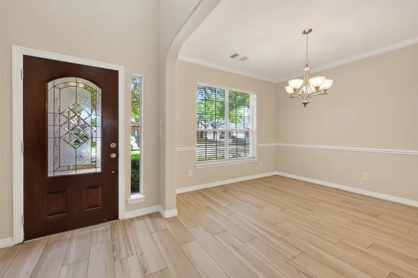 a view of livingroom with natural light