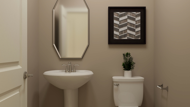 406 West Point Circle Algonquin, IL 60102 - Photo 12 of 35 a bathroom with a toilet and a sink