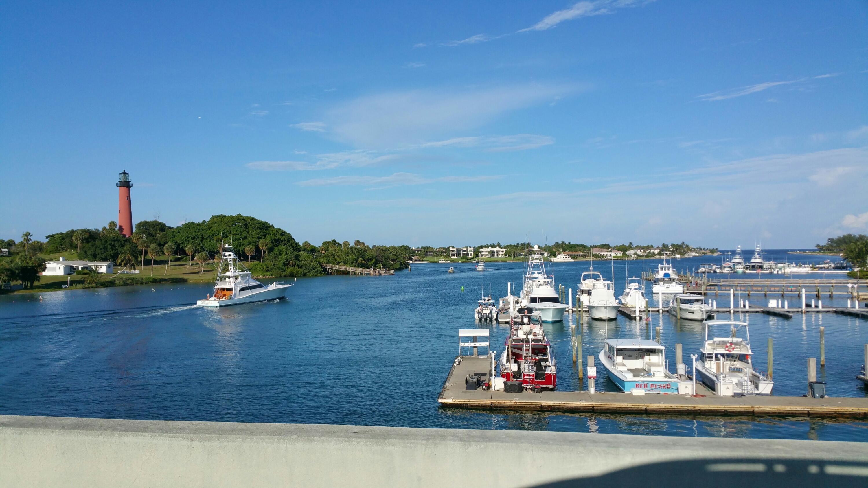 807 Xanadu Place Jupiter, FL 33477 - Photo 35 of 36 a view of a lake with boats