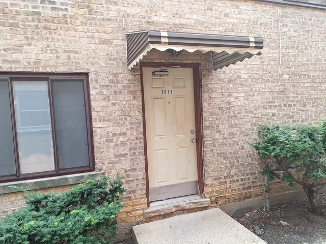 a view of front door of a house