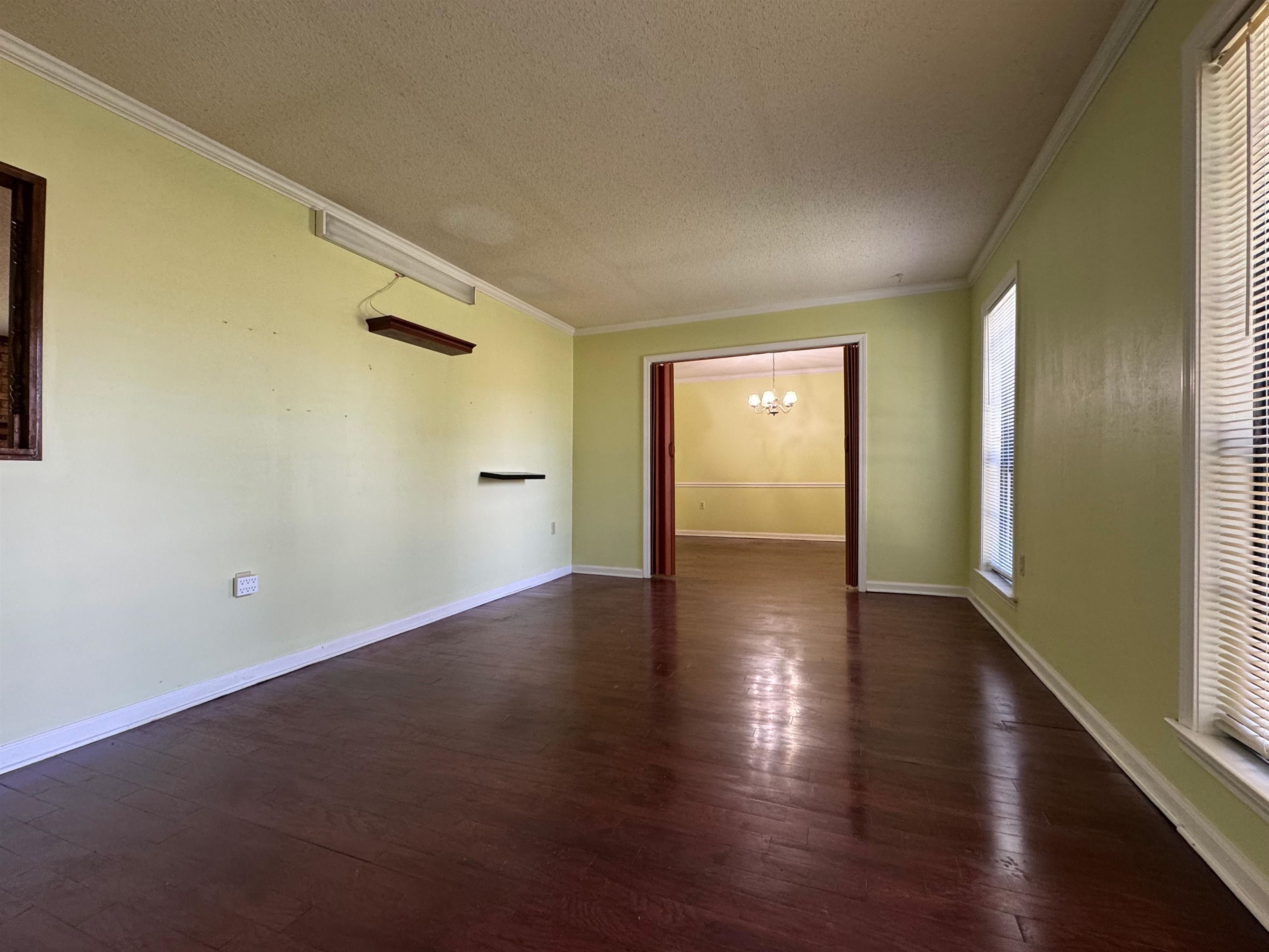 3213 Covington Pike Memphis, TN 38128 - Photo 13 of 17 an empty room with wooden floor and windows