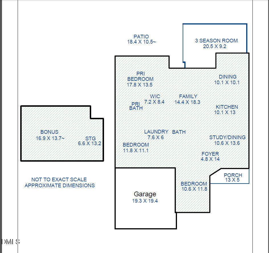 1133 Farmers Branch Road Willow Spring, NC 27592 - Photo 47 of 47 FLOORPLAN