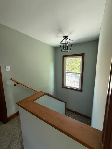 a view of front door