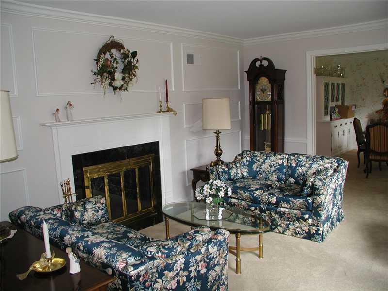 427 A Three Degree Road Butler, PA 16002 - Photo 5 of 25 Living Room. Come on, folks. This is really a museum complete with velvet ropes. Used only at Christmas and Thanksgiving. Note the marble fireplace with brass accessories and the picture framing woodwork.