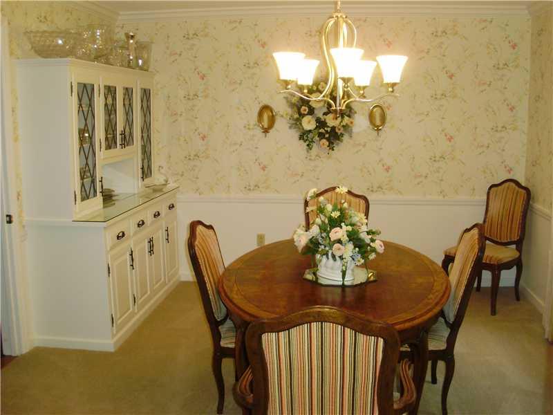 427 A Three Degree Road Butler, PA 16002 - Photo 6 of 25 Dining Room. Again, seldom used, but in nearly perfect condition. The built-in hutch is an excellent addition. Note chairrail.