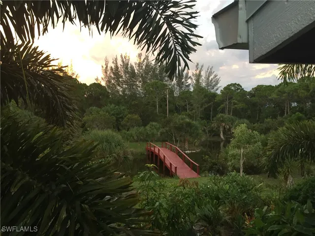a view of a lake from a balcony