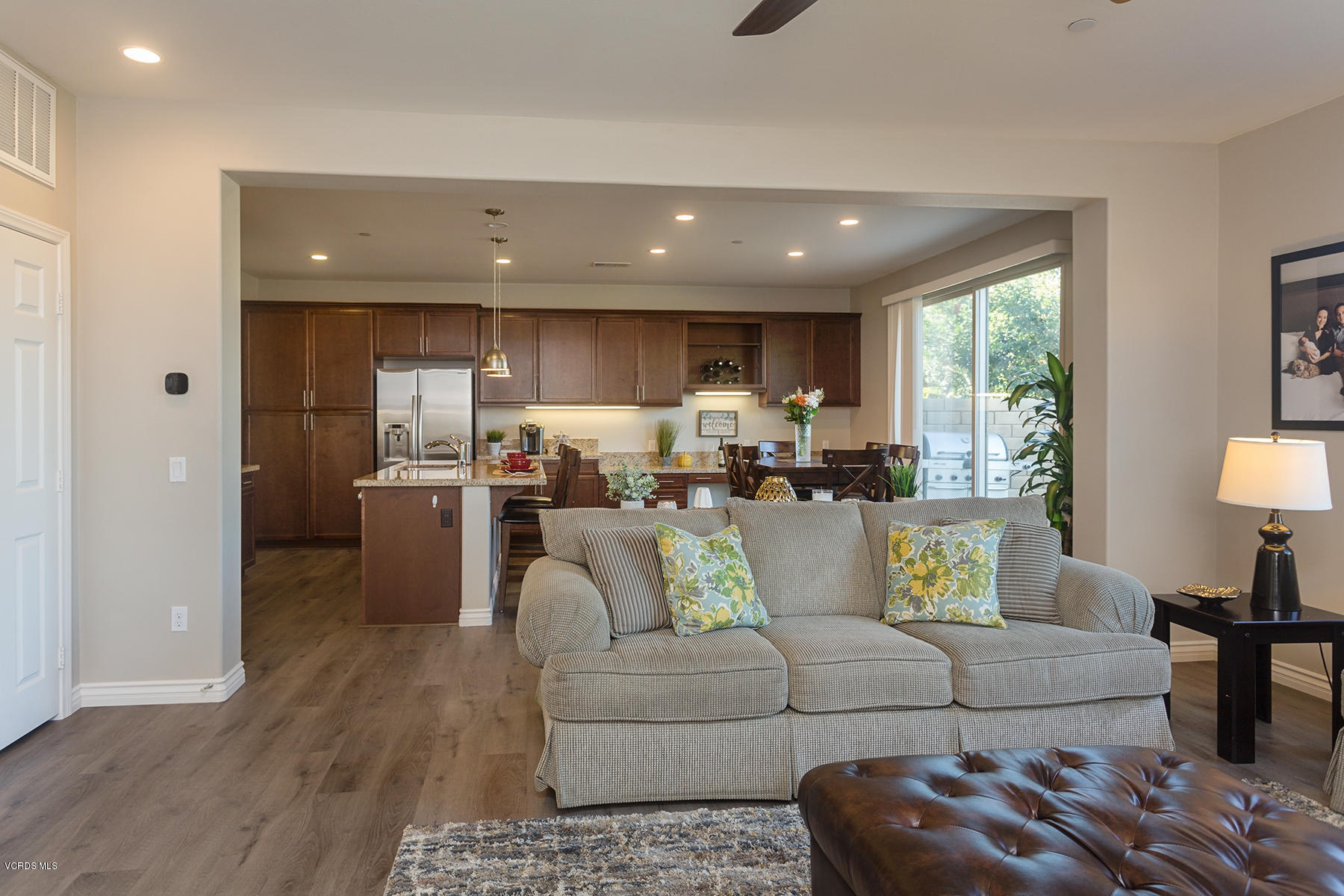4909 Edenbridge Road Moorpark, CA 93021 - Photo 8 of 34 a living room with furniture and kitchen view