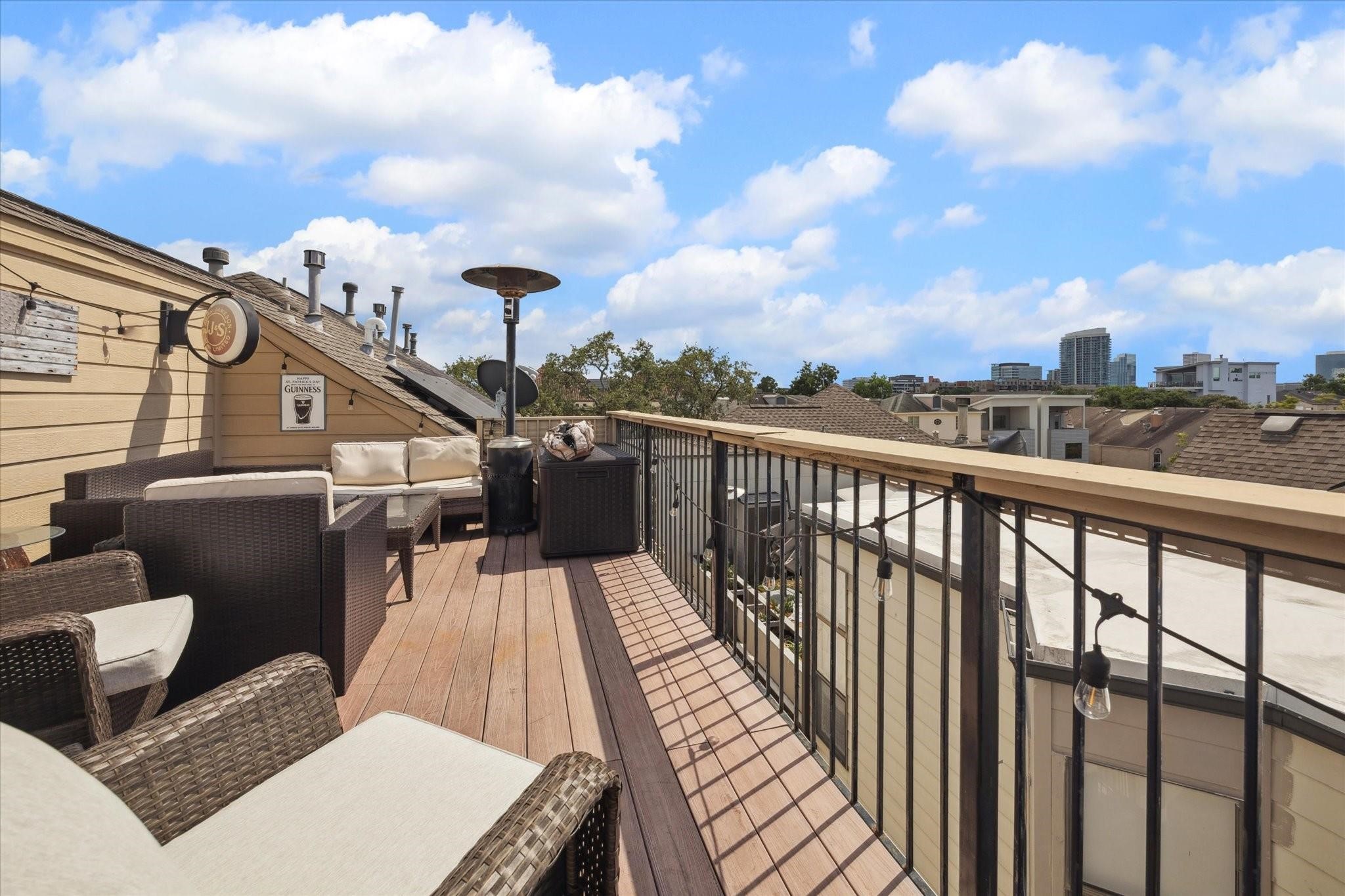 2128 Harold Street, Unit A Houston, TX 77098 - Photo 13 of 14 a view of balcony with furniture