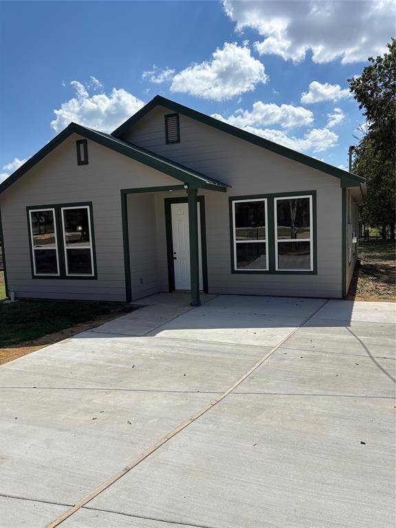 a house with a outdoor space