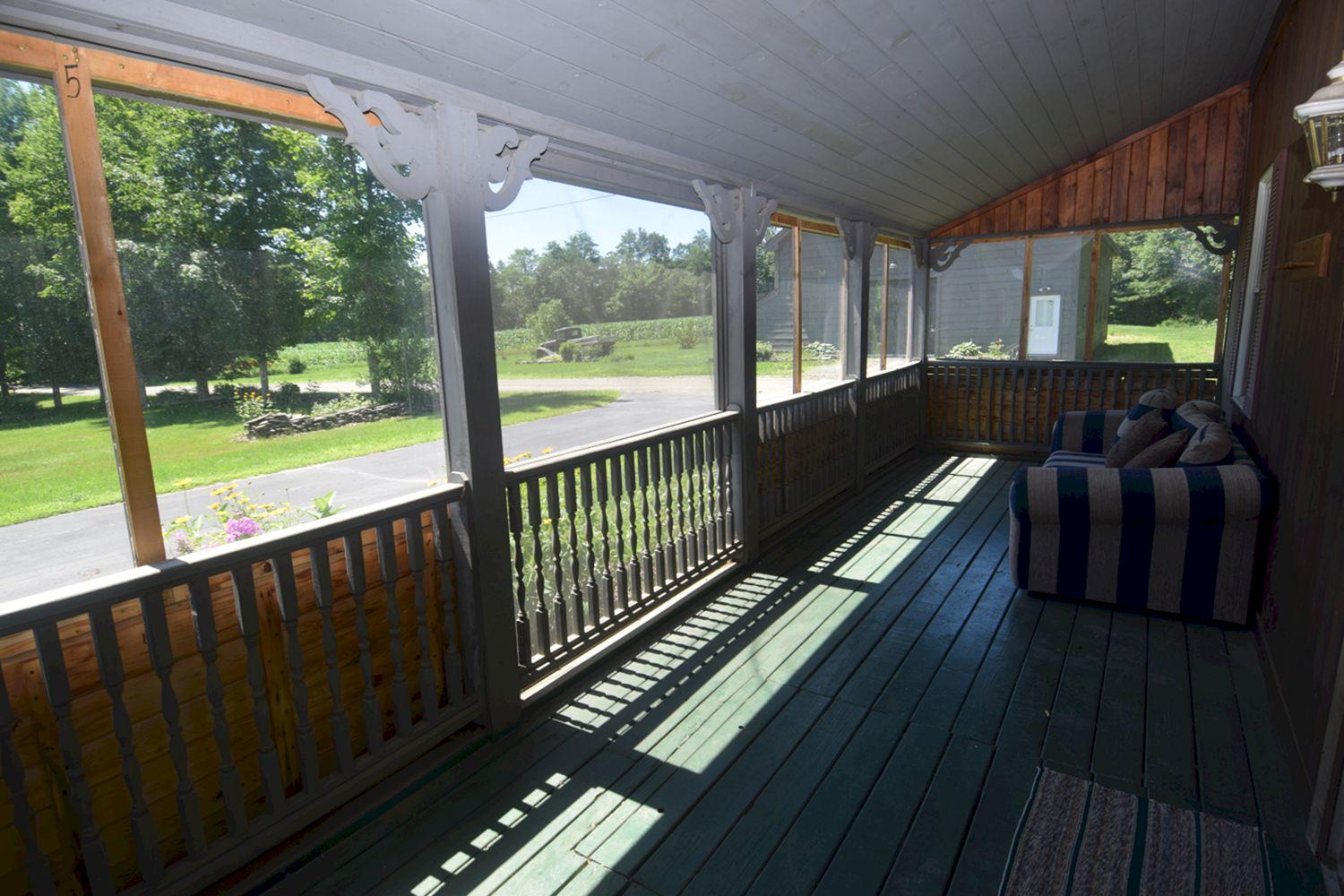 110 Patterson Bridge Road North Anson, ME 04958 - Photo 10 of 94 Screened porch