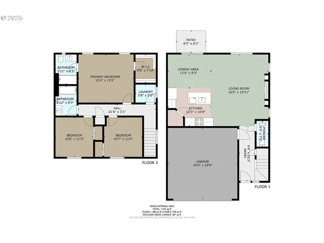 a picture of floor plan