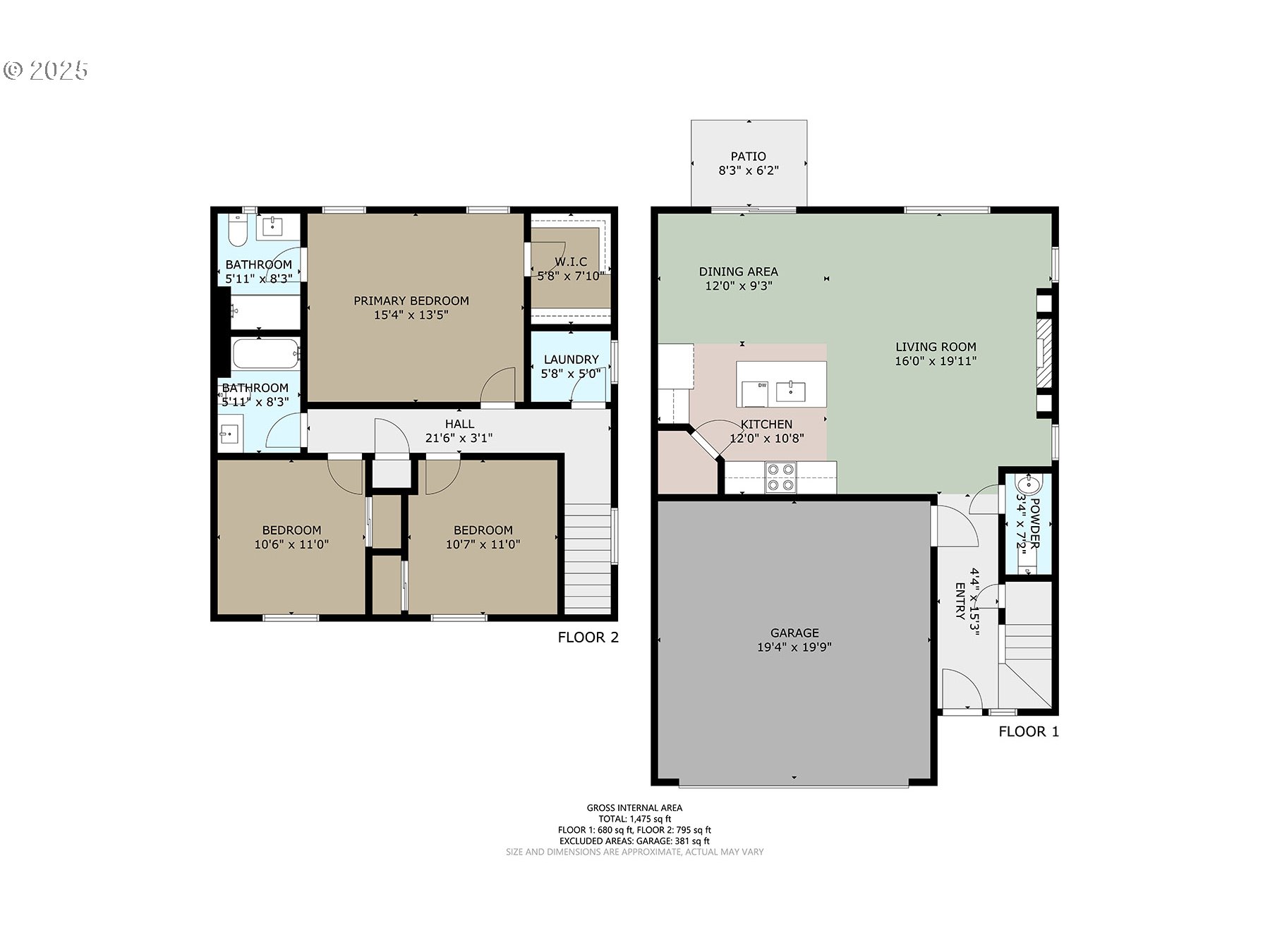 Northeast Emerald Drive Hermiston, OR 97838 - Photo 11 of 11 a picture of floor plan