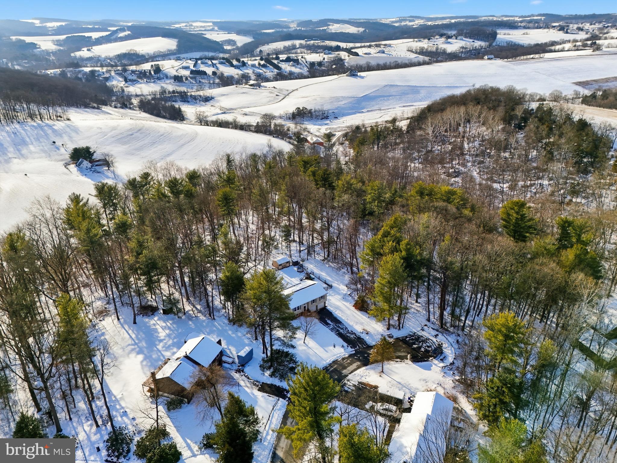 276 Oakbrook Drive Felton, PA 17322 - Photo 46 of 55 an aerial view of residential houses with outdoor space