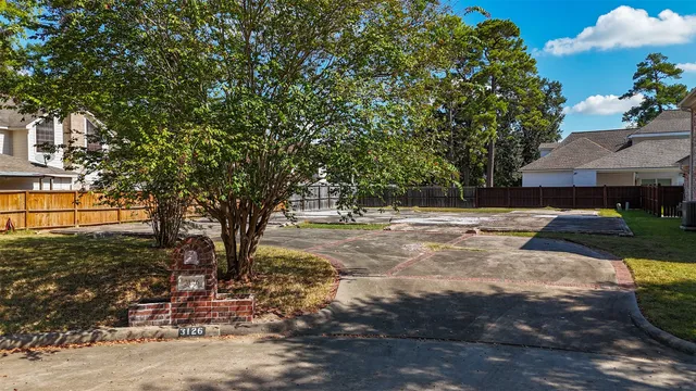 a view of backyard with outdoor space