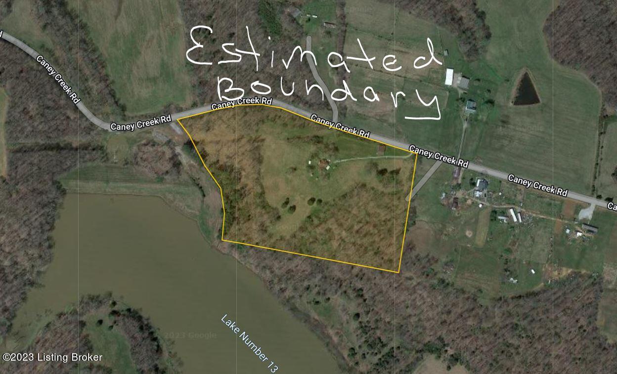 4043 Caney Creek Road Caneyville, KY 42721 - Photo 14 of 43 Aerial Estimated Boundary