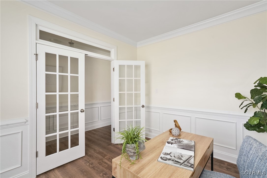 9019 Forge Gate Lane Chesterfield, VA 23832 - Photo 3 of 47 a living room with furniture and wooden floor