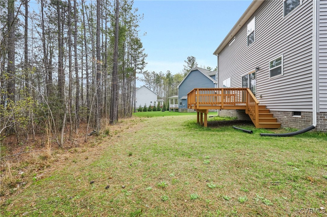 9019 Forge Gate Lane Chesterfield, VA 23832 - Photo 34 of 47 a view of a backyard with a garden