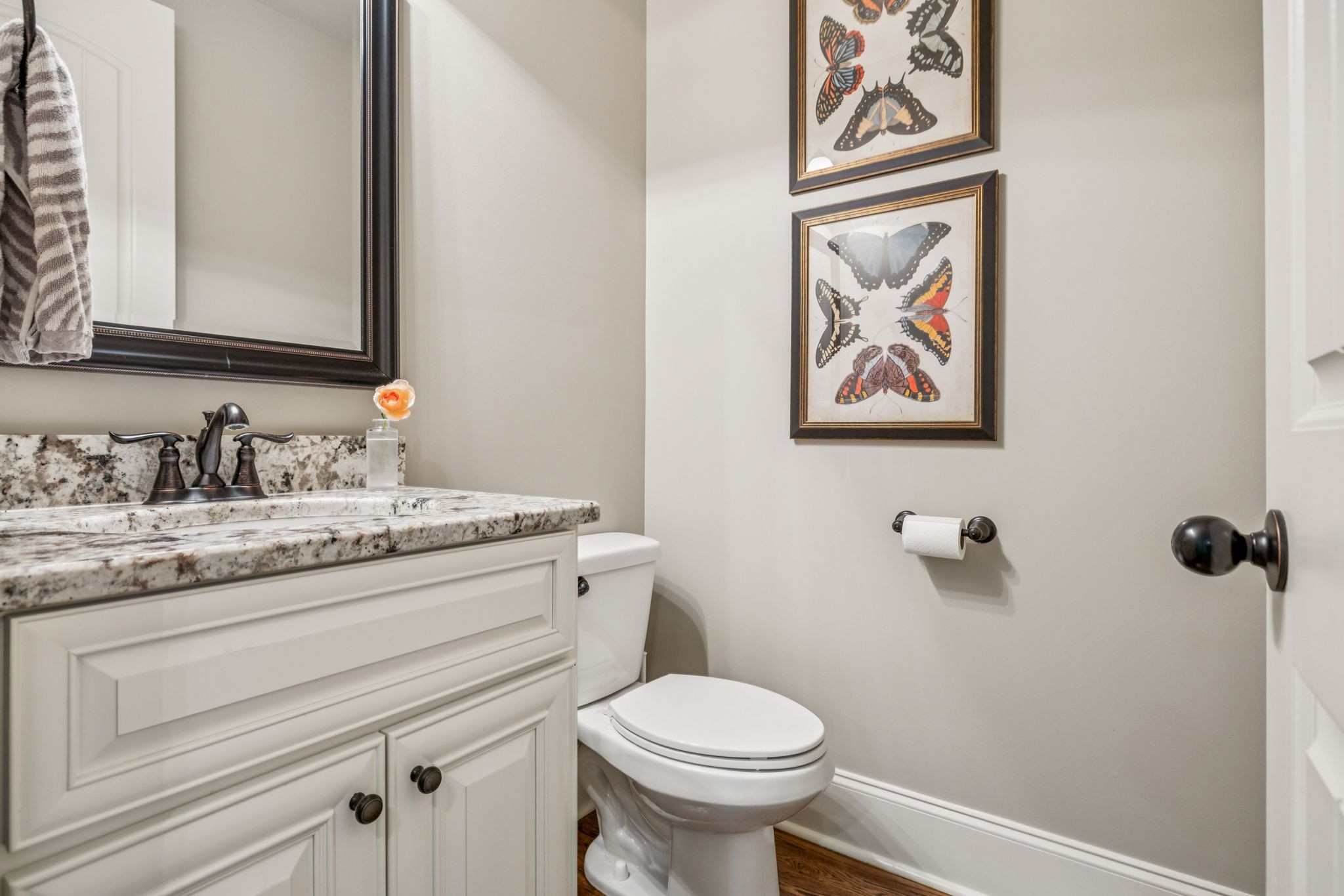 240 Laycrest Drive Mount Juliet, TN 37122 - Photo 13 of 100 a bathroom with a granite countertop toilet sink and mirror
